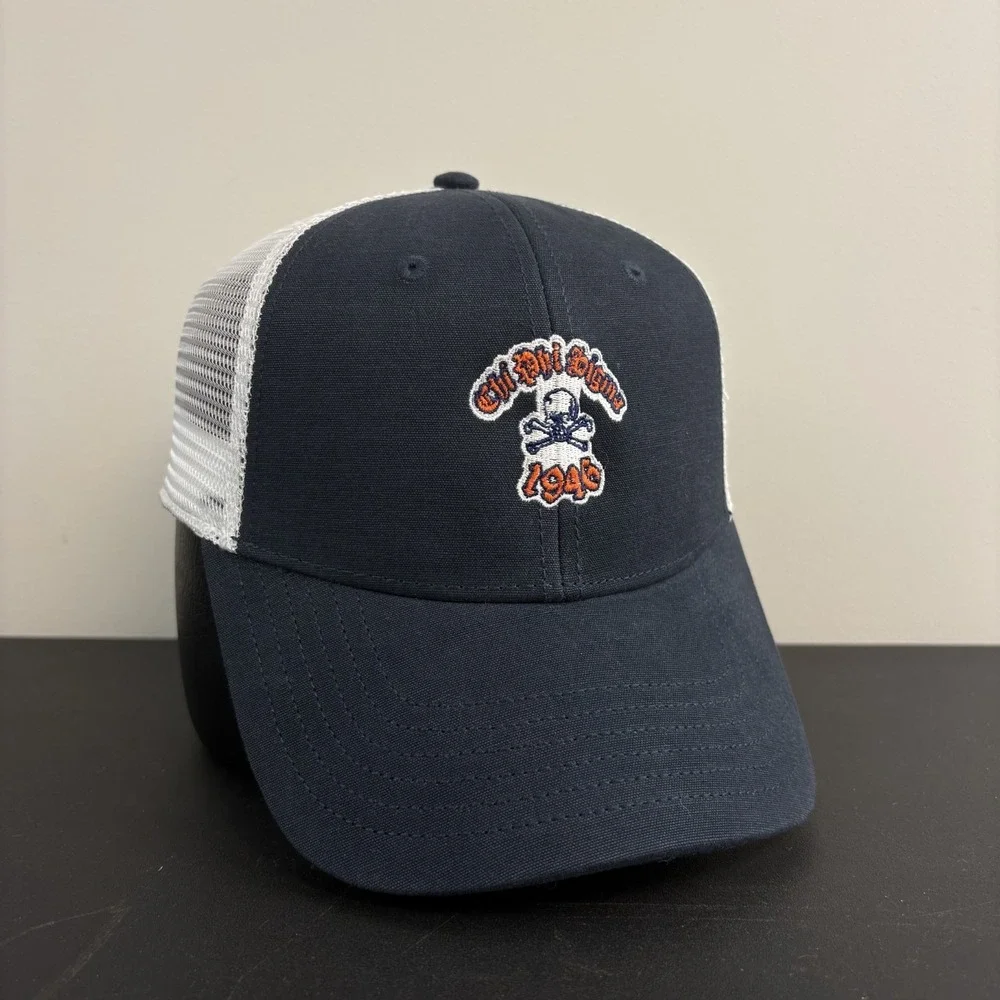 The North Face Chi Phi Sigma 1948 Hat Skull Crossbone Cap Snapback Adjustable